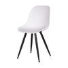 LABEL51 Dining Chairs 2 pcs Monza 46x54x88 cm White