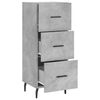 vidaXL Sideboard Concrete Grey 34.5x34x90 cm Engineered Wood