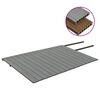 vidaXL WPC Decking Boards with Accessories Brown and Grey 30 m&sup2; 2.2 m