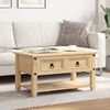 vidaXL Coffee Table with Drawers Corona 85x50x45 cm Solid Wood Pine