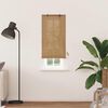 vidaXL Window Blinds & Shades Other Manual Light Brown Bamboo