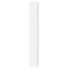 vidaXL Mirror Jewellery Cabinet Wall Mounted White 37.5x10x67 cm