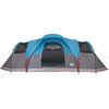 vidaXL Family Tent Dome 11-Person Blue Waterproof