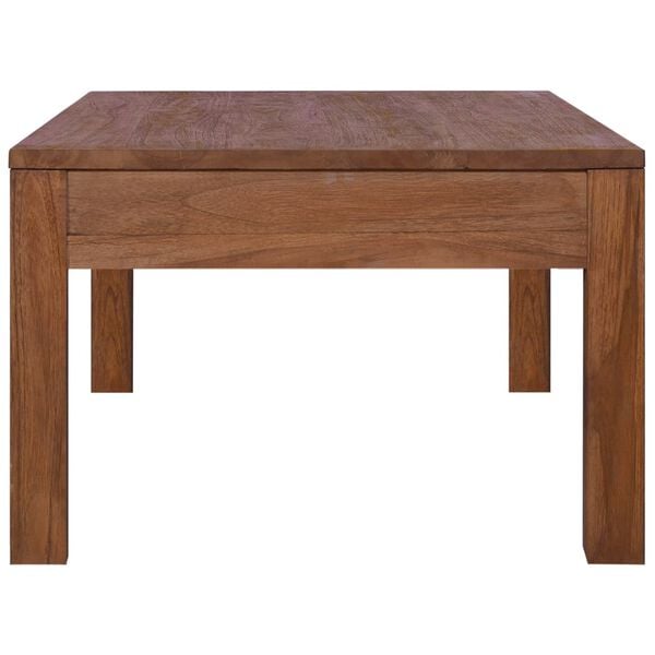 vidaXL Coffee Table 110x60x40 cm Solid Teak Wood