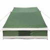 vidaXL Camping Tent with Roof Green 282 x 225 x 154 cm Taffeta