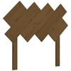 vidaXL Bed Headboard Honey Brown 92x3x81 cm Solid Wood Pine