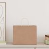 vidaXL Paper Bags 250 pcs with Handles Brown 32x22x24 cm