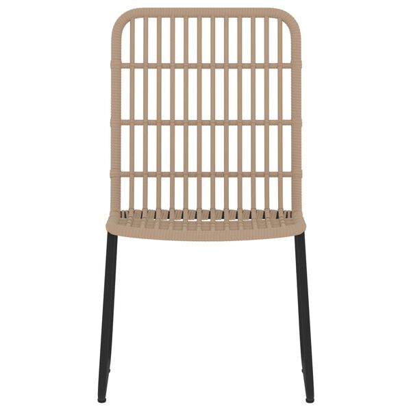 vidaXL 7 Piece Garden Dining Set Oak