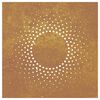 vidaXL Garden Wall Decoration 55x55 cm Corten Steel Sun Design