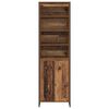 vidaXL Tall Cabinets 2 pcs Old Wood 60 x 36 x 200 cm Engineered Wood