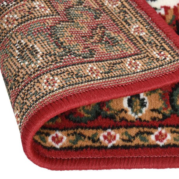 vidaXL Runner Rug BCF Oriental Red 80x500 cm