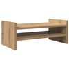 vidaXL Monitor Stand Artisian Oak 50x27x20 cm Engineered Wood