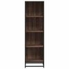 vidaXL Book Cabinet Brown Oak 40x35x139 cm Engineered Wood