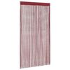 vidaXL String Curtains 2 pcs 140x250 cm Burgundy