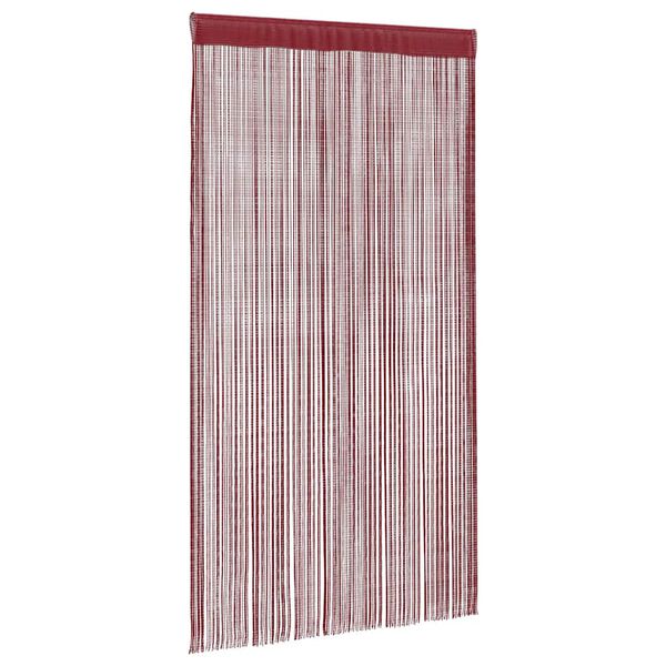 vidaXL String Curtains 2 pcs 140x250 cm Burgundy