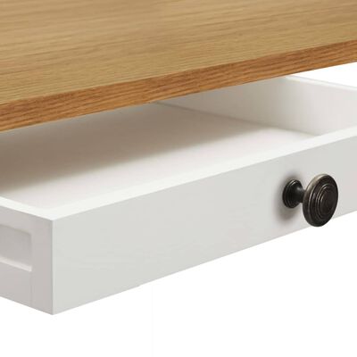 vidaXL Bar Table 100x40x110 cm Solid Oak Wood