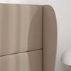 vidaXL Headboard Ear Brown 80 x 23 x 6 cm PVC