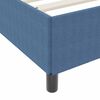 vidaXL Bed Frame Blue 120 x 200 cm Corduroy fabric