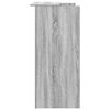 vidaXL Reception Desk Grey Sonoma 100x50x103.5 cm Engineered Wood