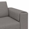 vidaXL Sofa Set Taupe Fabric