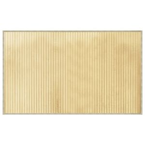 vidaXL Rug Rectangular Light Natural60x100 cm Bamboo