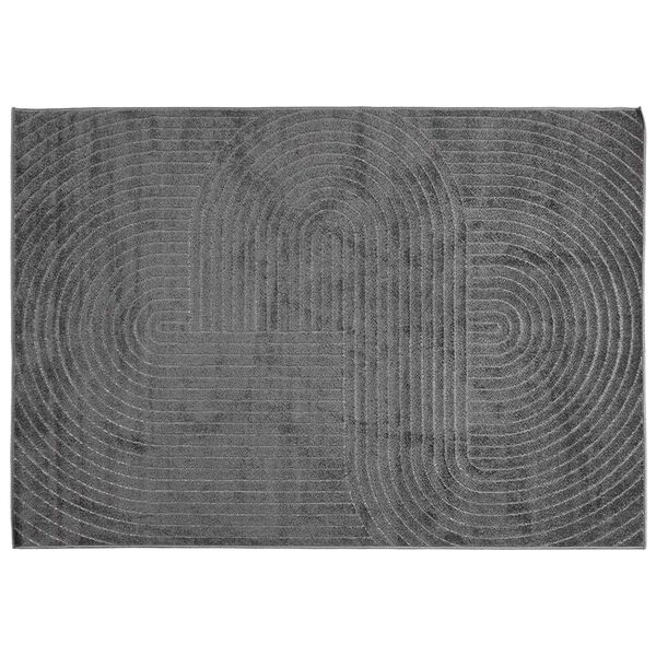 vidaXL Area Rugs Rectangular Anthracite 280 x 200 cm Polyester
