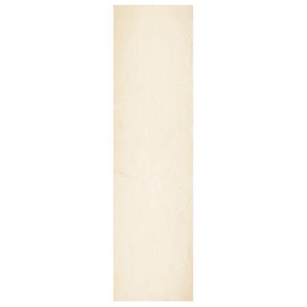 vidaXL Medium Pile Soft and Washable Rug HUARTE Cream 80 x 500 cm