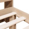vidaXL Bookcase Bed without Mattress 90x200cm Solid Wood Pine