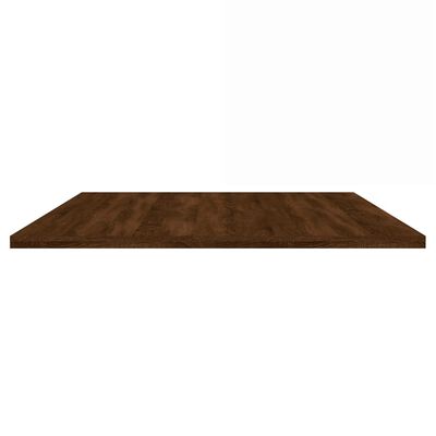 vidaXL Wall Shelves 4 pcs Brown Oak 100x50x1.5 cm Engineered Wood