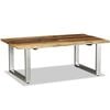 vidaXL Coffee Table Solid Reclaimed Wood 100x60x38 cm