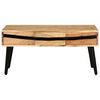 vidaXL Coffee Table 88x50x42 cm Solid Acacia Wood