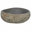 vidaXL Riverstone basin Light Grey 45 x 35 x 15 cm River Stone