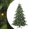 vidaXL Artificial Hinged Christmas Tree Green 180 cm PVC and Steel