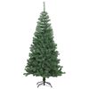 vidaXL Christmas Tree with 300 LEDs with Stand Green 240 cm PVC