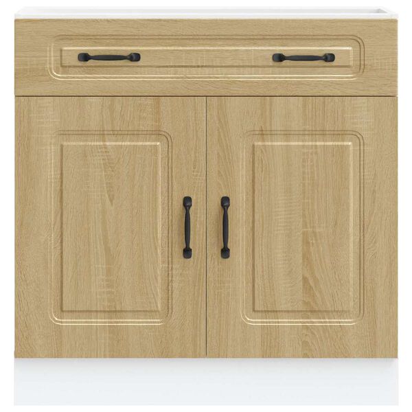 vidaXL Kitchen Base Cabinet Kalmar Sonoma Oak Engineered Wood
