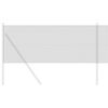 vidaXL Welded Wire Fence Grey 0.8 x 50 m Steel