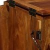 vidaXL Bar Cabinet Solid Acacia Wood 85x40x95 cm