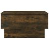 vidaXL Wall-mounted Bedside Cabinet Smoked Oak