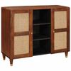 vidaXL Sideboard Brown 90 x 33.5 x 75 cm Solid Mango Wood