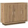 vidaXL Sideboard Artisan Oak 92x35x75 cm Engineered Wood