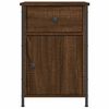 vidaXL Bedside Cabinets 2 pcs Brown Oak 40x42x60 cm Engineered Wood