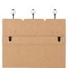 vidaXL Wall-mounted Coat Rack with 6 Hooks 120x40 cm LE LIFE