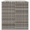 vidaXL Garden Cushion Box PE Rattan 194x100x103 cm Grey