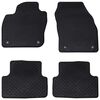 vidaXL Car Mat 4 pcs Black VW T-CROSS TPE