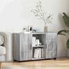 vidaXL Sideboard Grey Sonoma 88.5 x 30.5 x 55.5 cm Engineered Wood