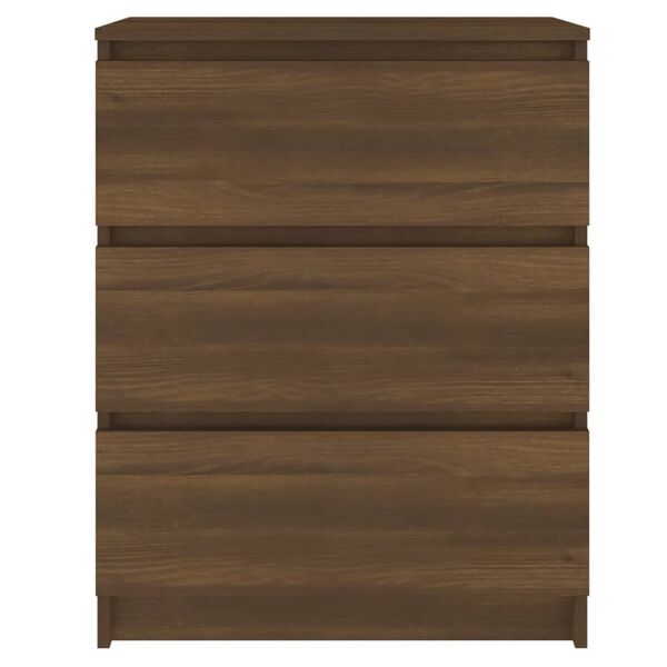 vidaXL Sideboard Brown Oak 60x35x76 cm Engineered Wood