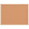 vidaXL Cork Board with Solid Pine Wood Frame 40x30 cm