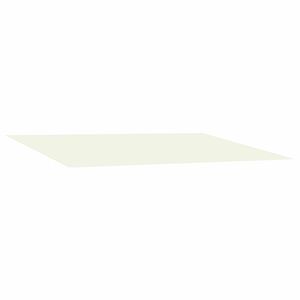 vidaXL Awning Replacement Fabric Cream 300 x 200 cm Polyester