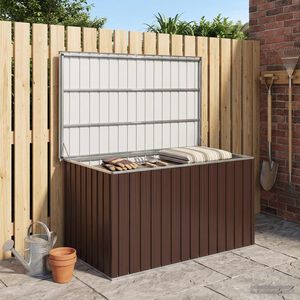 vidaXL Garden Storage Box Brown 171x99x93 cm