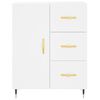 vidaXL Highboard White 69.5x34x180 cm Engineered Wood